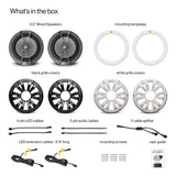 6.5" LEDCAST MARINE SPEAKERS