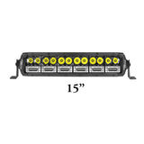 Green/White Series Switchable Light Bar