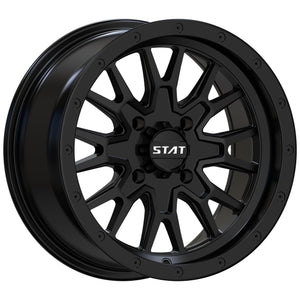 STAT-01 Satin Black 14x7