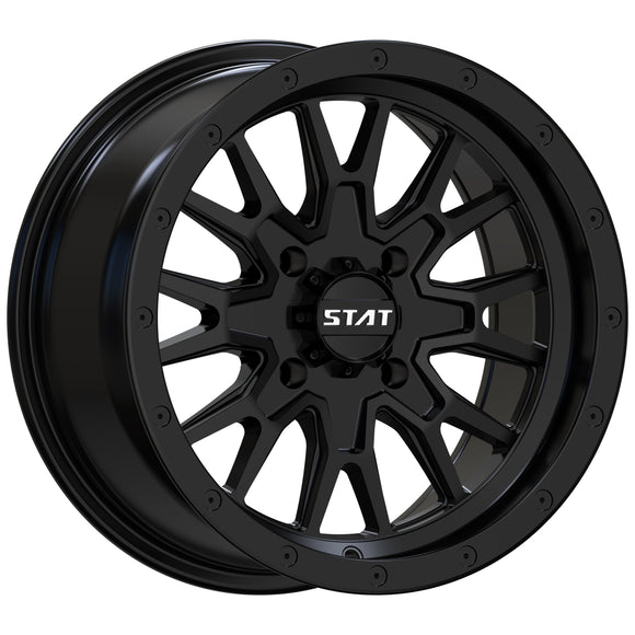 STAT-01 Satin Black 14x7