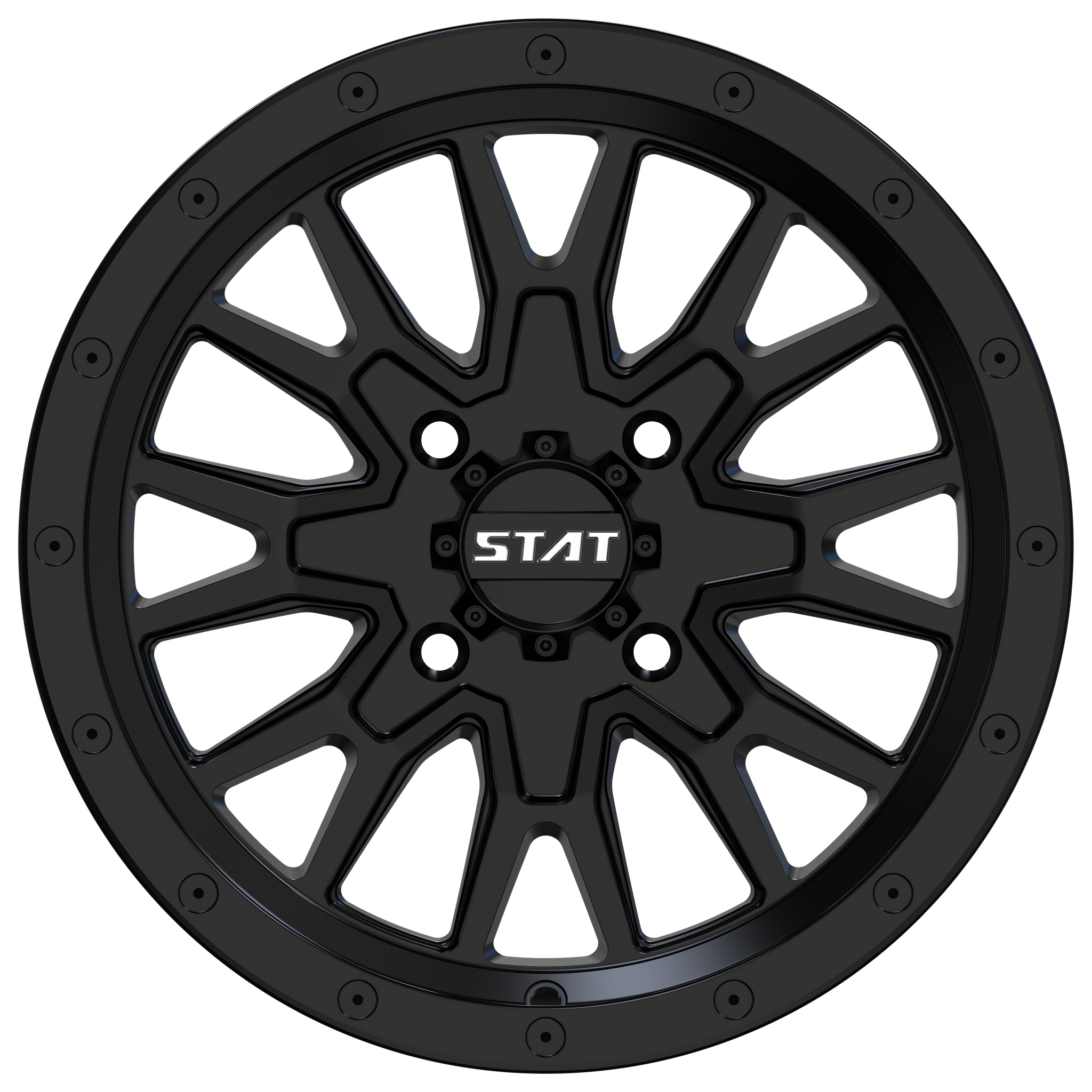 STAT-01 Satin Black 14x7 – Legacy Distributing