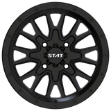 STAT-01 Satin Black 14x7