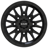 STAT-01 Satin Black 14x7